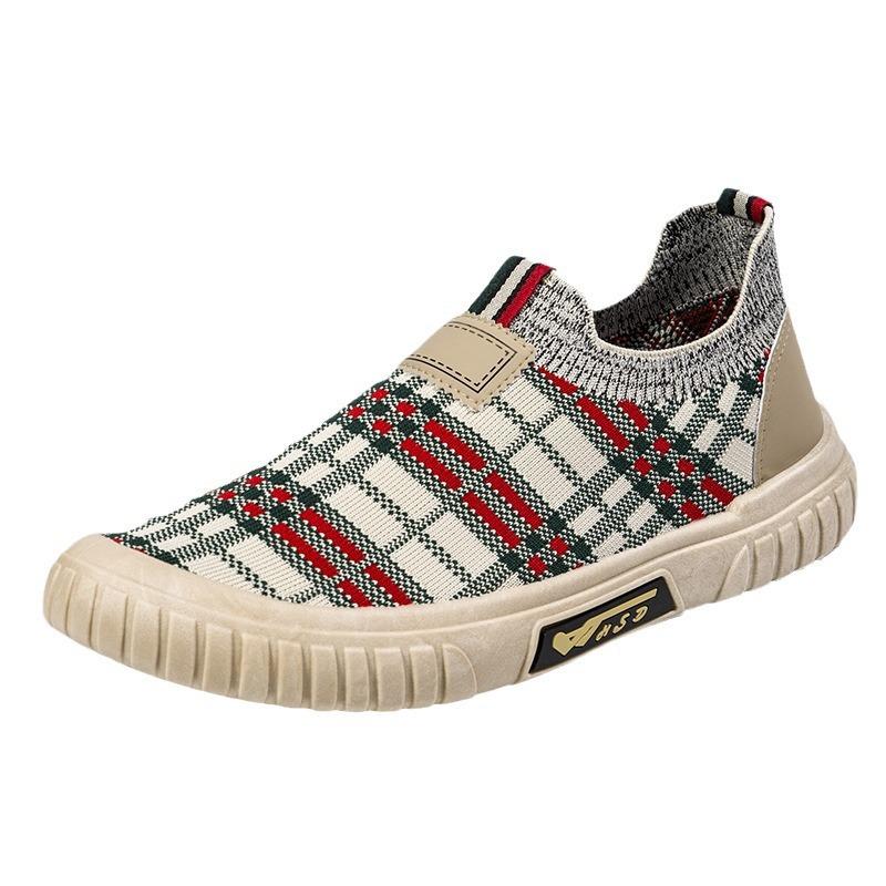 Фабричные прямые волосы мужские туфли летние новые дышащие сетчатые мужские туфли для доски импортная торговля тренд плетение универсальная стопа