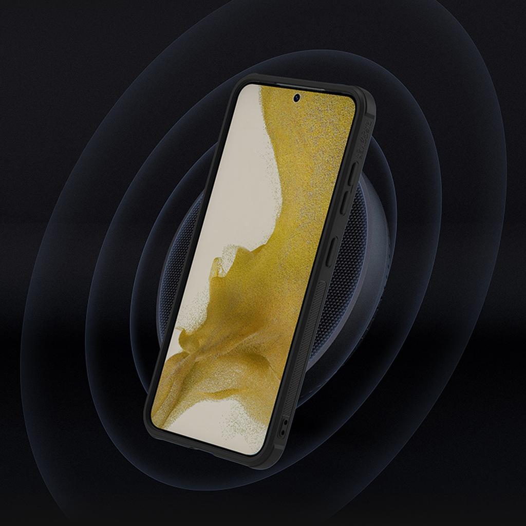 Nillkin Rugged Textured Case for Samsung Galaxy S23 with Camera Shield - Black