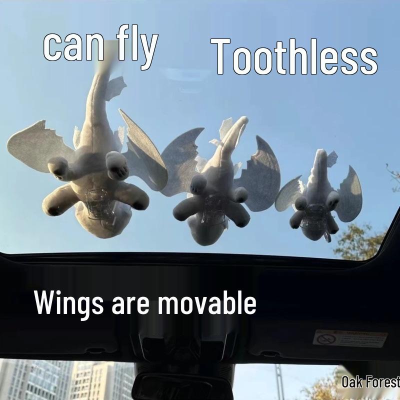 Бесзубый Украшение на крышу автомобиля и мотоцикла: Милая куколка-подвеска