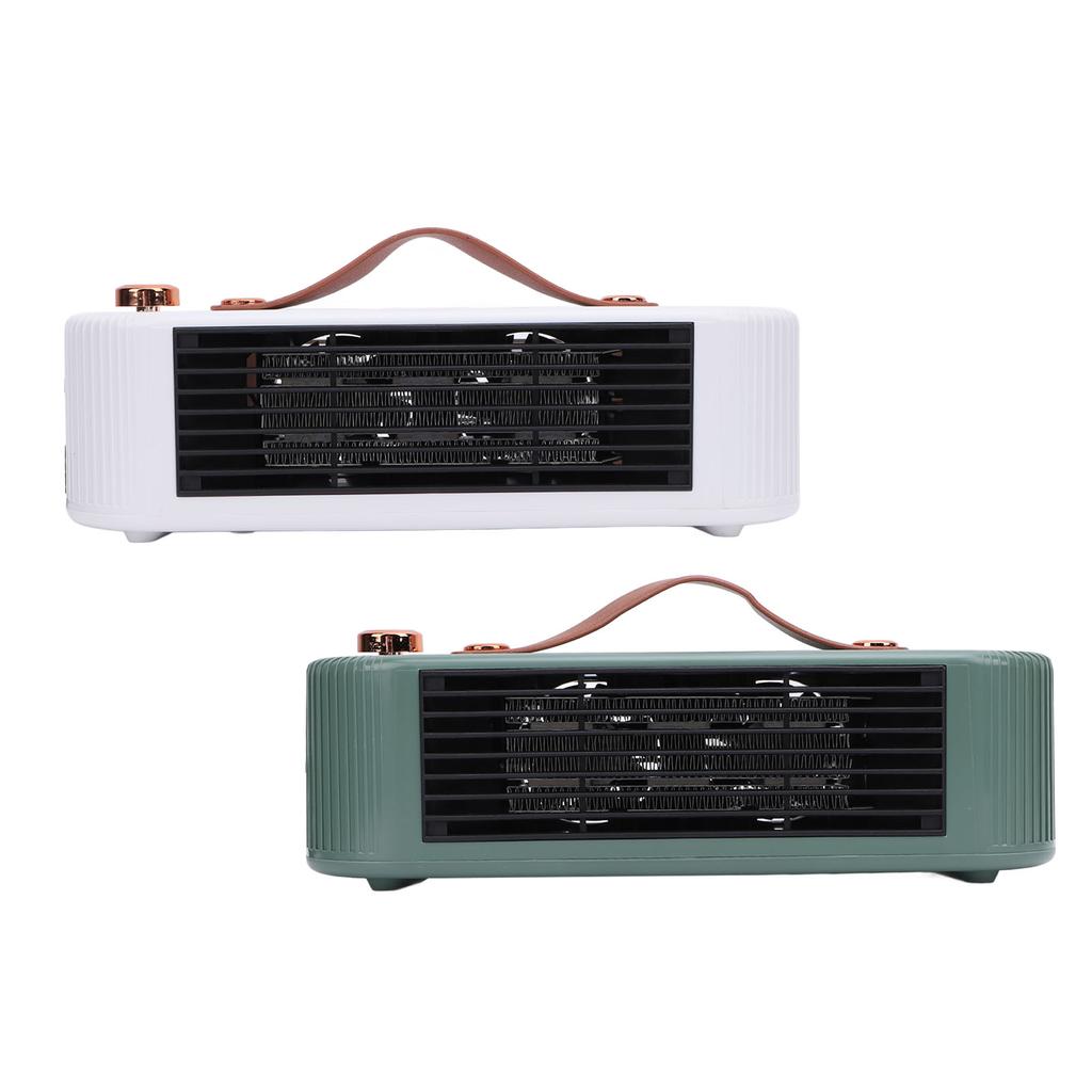 Space Heater 2 Gears Fast Heating Desk Heater Overheating Protect 800W Miniature Heater for Home Off