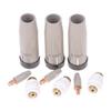 1Set 24Kd  Coating Protection Nozzle 0.8/1.0/1.2Mm Mig Torch Gas Nozzle Tip Holder Of 24Kd Mig Mag Welding Torch