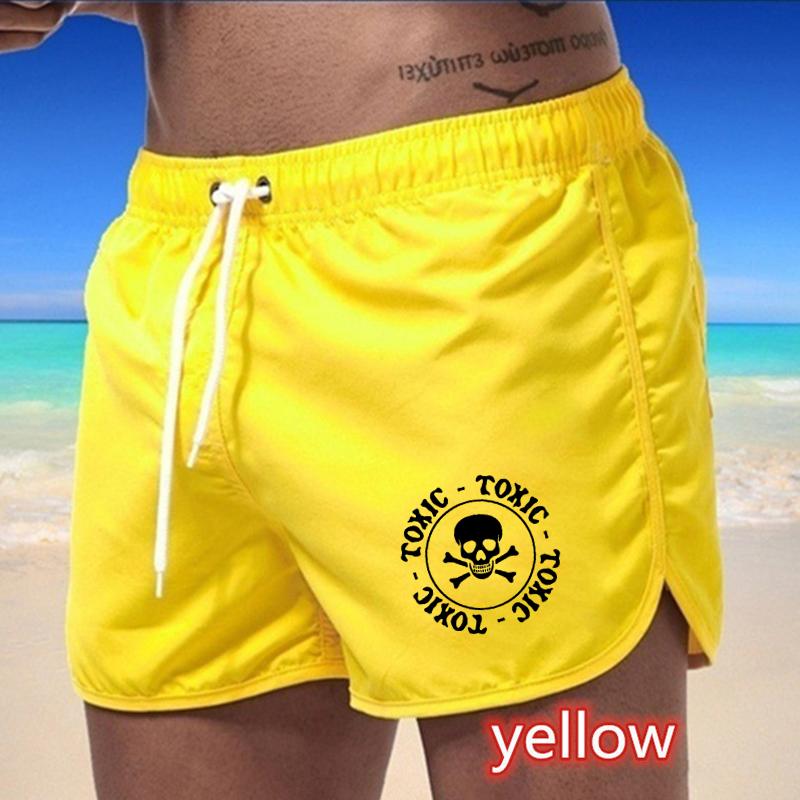 BBK-46 2025 Summer Men's Quick-Drying Swim Trunks Sports Pants Swimwear Beach Shorts Jogging Shorts
