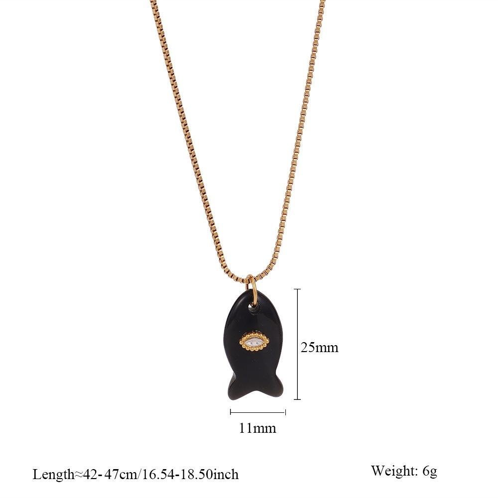 Богемия Мини Рыбка Ожерелье Украшения Океанский Стиль Пляжный Чокер Модный Кулон Рыбка Ожерелье Отпуск