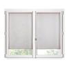 Paire De Rideaux Voile Brise Bise Roselin 60 X 90 Cm