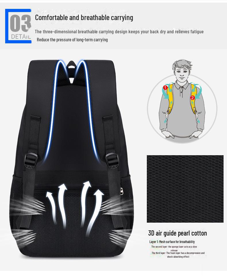 2024 Versatile Men's Backpack: Large Capacity, Multifunctional Outdoor Travel and Mountaineering Bag