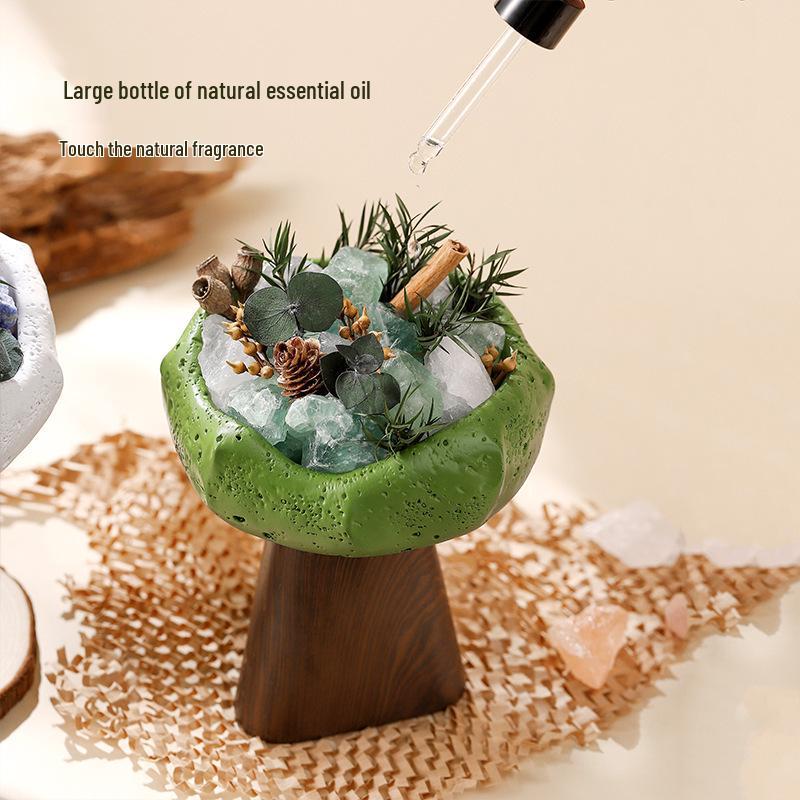 Aroma Crystal Diffuser Stone Set: Long-lasting Fragrance Ornament for Bedroom - Ideal High-end Gift Box for Birthdays