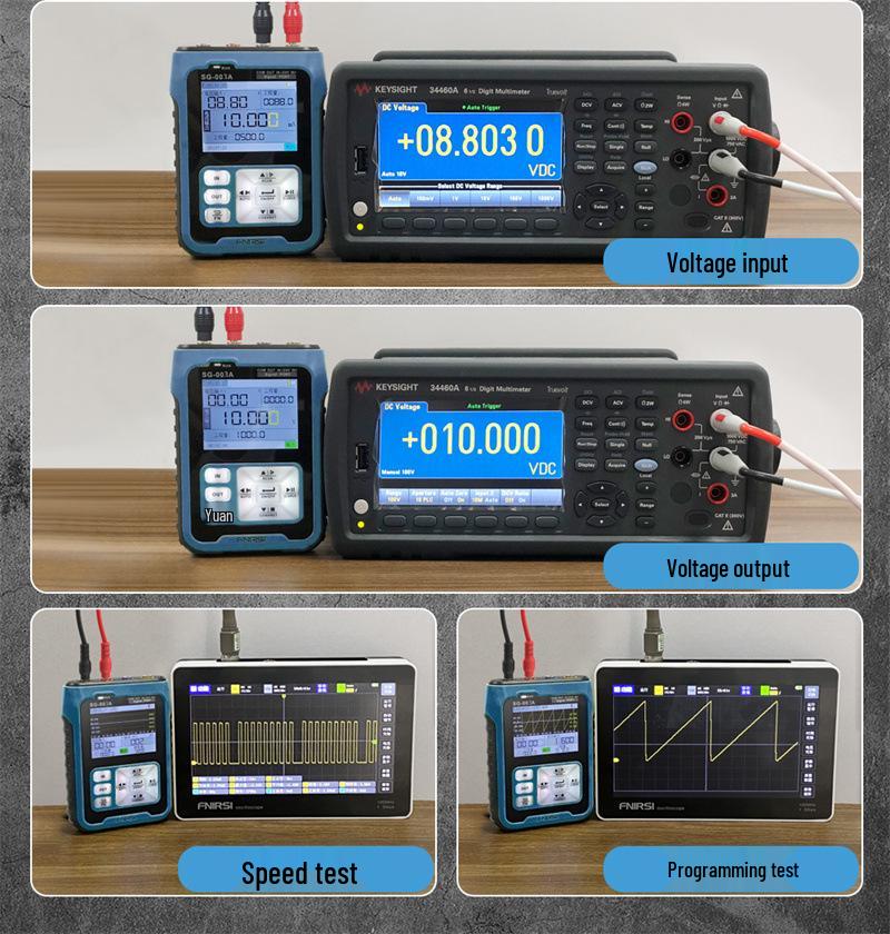 FNIRSI SG-003 PWM Signal Generator & 4-20mA Voltage/Current Calibrator