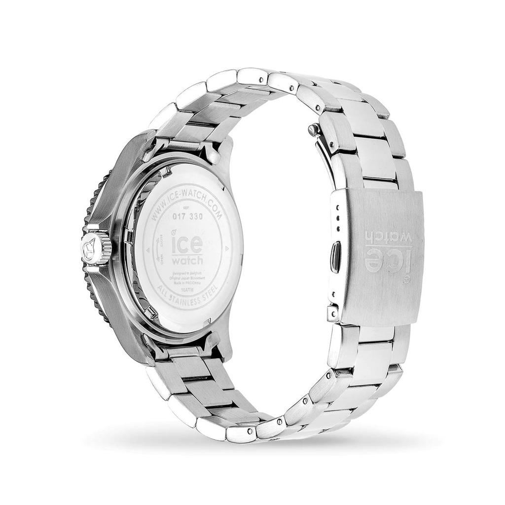 Часы Ice Watch Steel Black Red Blue Pepsi Silver Stainless Steel Extra Large [Ice-watch] Мужские/ICE [Авторизованный дилер]