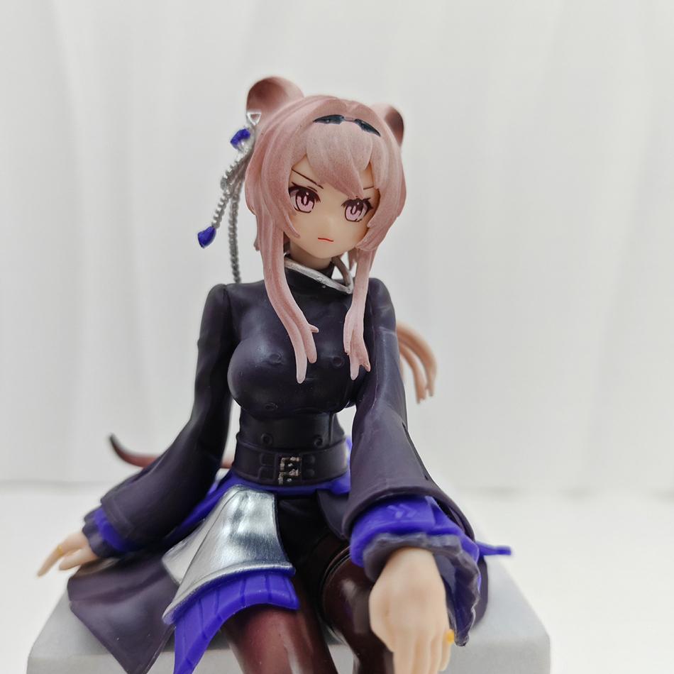 Игра Arknights Фигурка Линь Сидящая Стопор для лапши Аниме Фигурка Фигурка Действия Модель Коллекционные Украшения Декоративная Кукла Игрушка