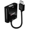 HDMI To VGA Video Converter - Lindy - Black - Resolution 1920x1200 - 1x HDMI - 1x VGA