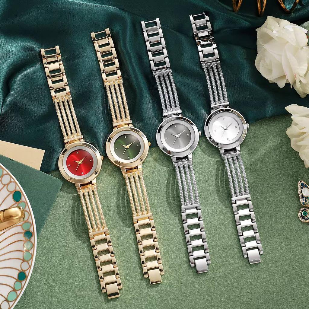 Модные женские часы Роскошные аналоговые женские кварцевые наручные часы Часы для девушек Подарок Reloj Mujer
