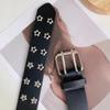 Женский ремень большого размера с двумя отверстиями для мужчин, ремень в стиле панк, хип-хоп, рок, субкультура Y2K, ремень без проколов для мужчин и женщин