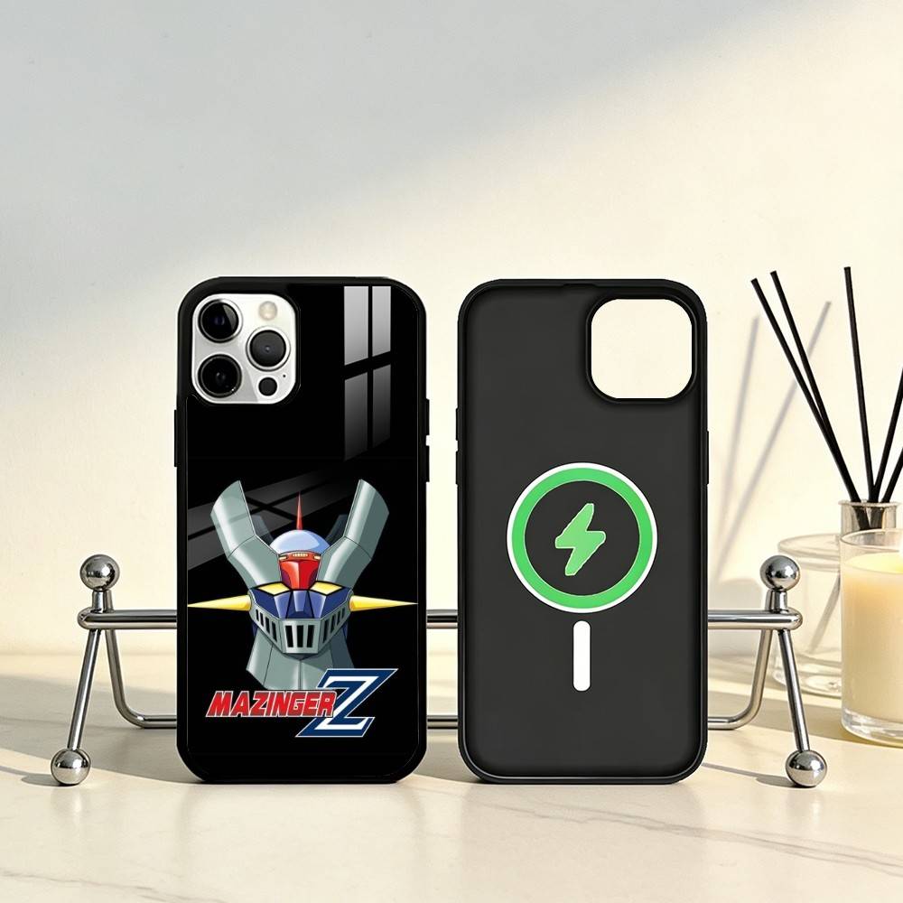 Mazinger Z Robot Phone Case For iPhone17,16,15,14,13,12,11 Plus,Pro Max Magnetic For Magsafe Wireless Charging