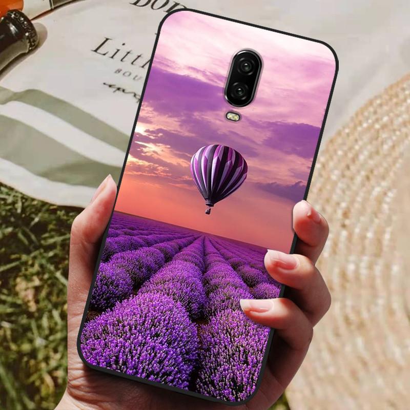 Чехол для Oneplus 6 6T Силиконовый Мягкий ТПУ Задняя Крышка Чехол для Телефона Для One Plus Oneplus 6t 6 T Чехол Черный Чехол Coque Fundas Capa