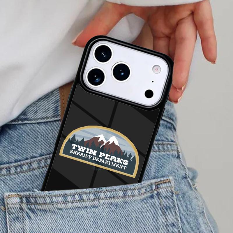 Best New Design Welcome to Twin Peaks Phone Case for iPhone 16e 15 14 13 12 17 Pro Max Plus Air 17pro Cover Coque