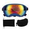 Dog Sunglasses Windproof UV Proof PC TPU with Adjustable Strap Pet Goggles for Outdoor Skiing Blue