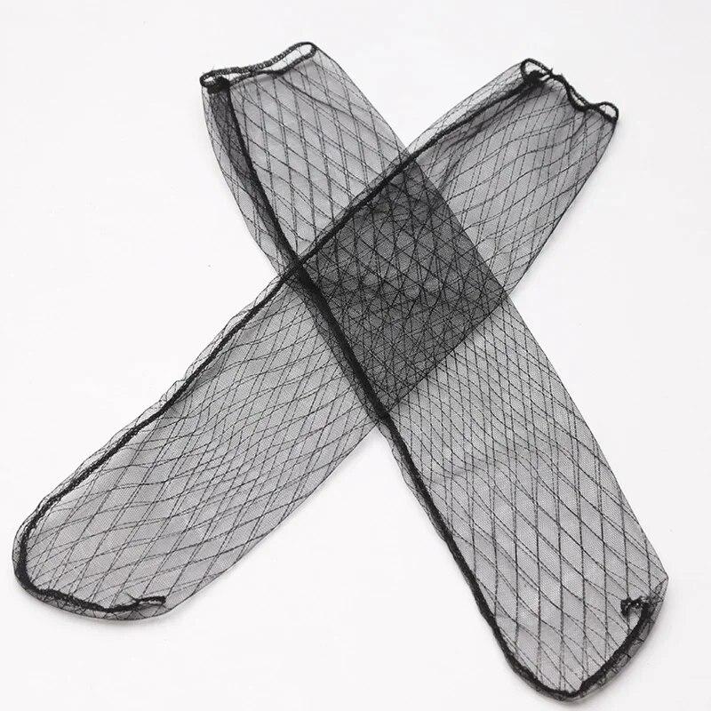 1pair Sexy Star Dot Lace Socks Women Transparent Mesh Ankle Socks Ladies Ultra-Thin Princess Tulle Socks Female Streetwear Socks