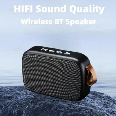 Мини Тканевый Динамик Портативная Беспроводная Саундбар Bluetooth 5.0 Для Улицы и Помещения Спорт HIFI Громкий Динамик J Поддержка TF Карты FM L Радио