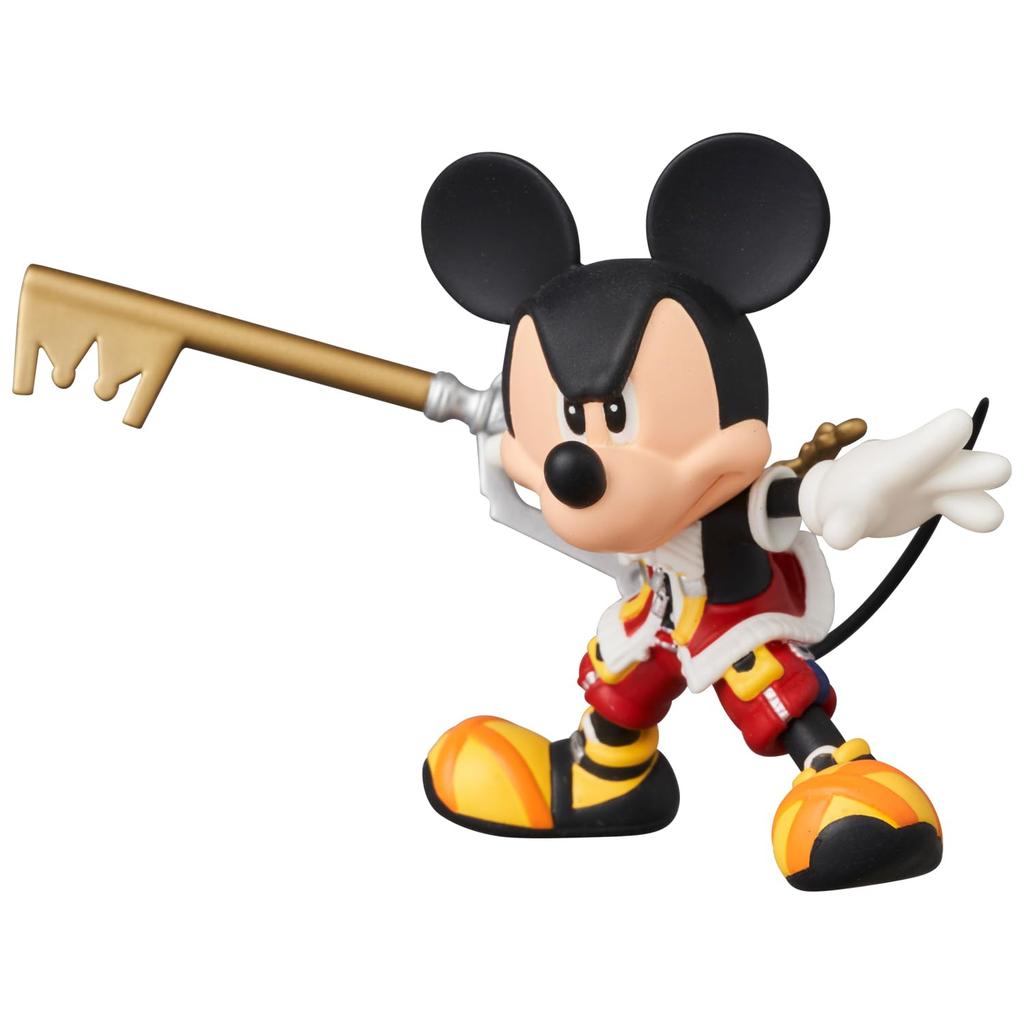 UDF Фигурка Сверхдетализации №786 KINGDOM HEARTS II КОРОЛЬ МИККИ Микки Маус Высота прибл.. 56 мм Немасштабная Окрашенная Готовая Фигурка