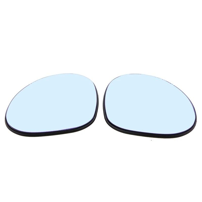 Автомобильные зеркала, зеркало на крыле автомобиля, стекло с подогревом, подходит для BMW 1-й серии E87, 3-дверное, 2004, 2005, 2006, 2007, 2008, 2009, 2010, 2011, синее