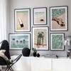Nordic Decoration Cool Summer Pool and Beach Poster and Print Wall Art Picture Canvas Painting Modern Home Room Decor
