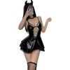 Little Devil Leather Sexy Extreme Navel Open Open Cosplay Devil Set [YAISHN] Cosplay, Style, Cosplay, Halloween, Sex, Erotic, Cute, Temptation,