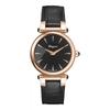 Salvatore Ferragamo Idillio Strap Watch Black Stainless Steel Black
