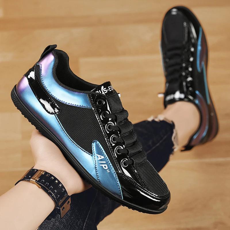 Мужские кроссовки, роскошные теннисные повседневные спортивные мокасины для мужчин, лето 2024, удобные туфли на плоской подошве, модная обувь для бега, треккинговая обувь