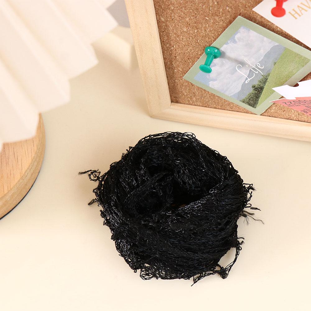 Многоразовая сетка для волос крючком, высокая эластичность, треугольная сетка для сна, сетка для волос для бигуди, женская