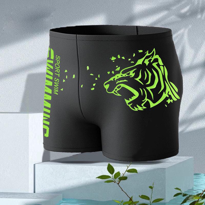 Мужские быстросохнущие нейлоновые плавки - Simple Fashion Hot Spring Swimwear