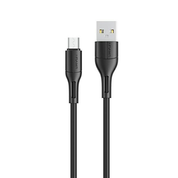 Kabel microUSB USAMS 1m Szybkie ładowanie Czarny