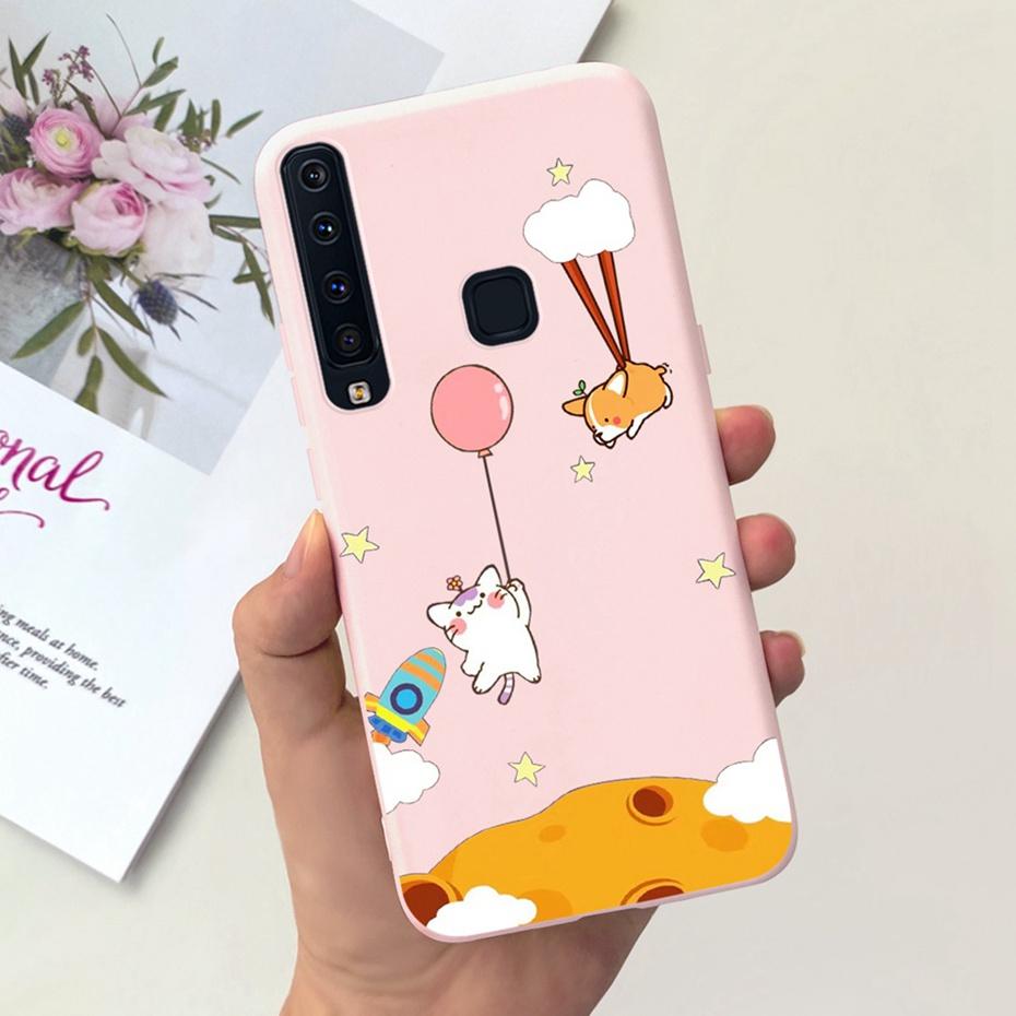 Case For Samsung Galaxy A9 (2018) Cute Cartoon Candy Color Soft Silicon Phone Cases For Samsung A9 2018 SM-A920F A9200 Bumper