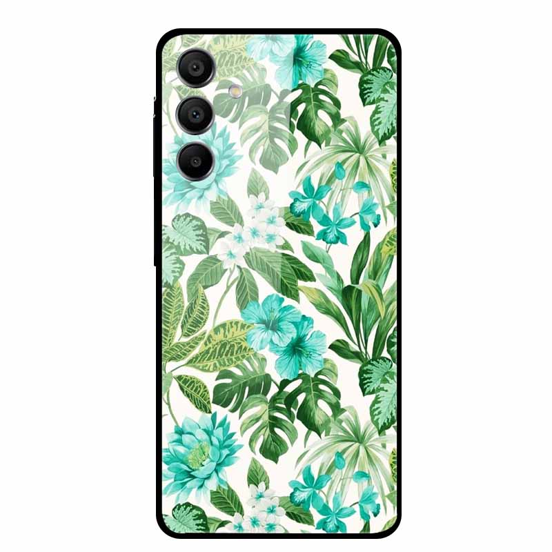Закаленное Стекло Чехол для Samsung Galaxy A16 5G Задняя Крышка Жесткий Чехол для SamsungA16 Чехол для Телефона Fundas Крутой Защитный Милый Бампер