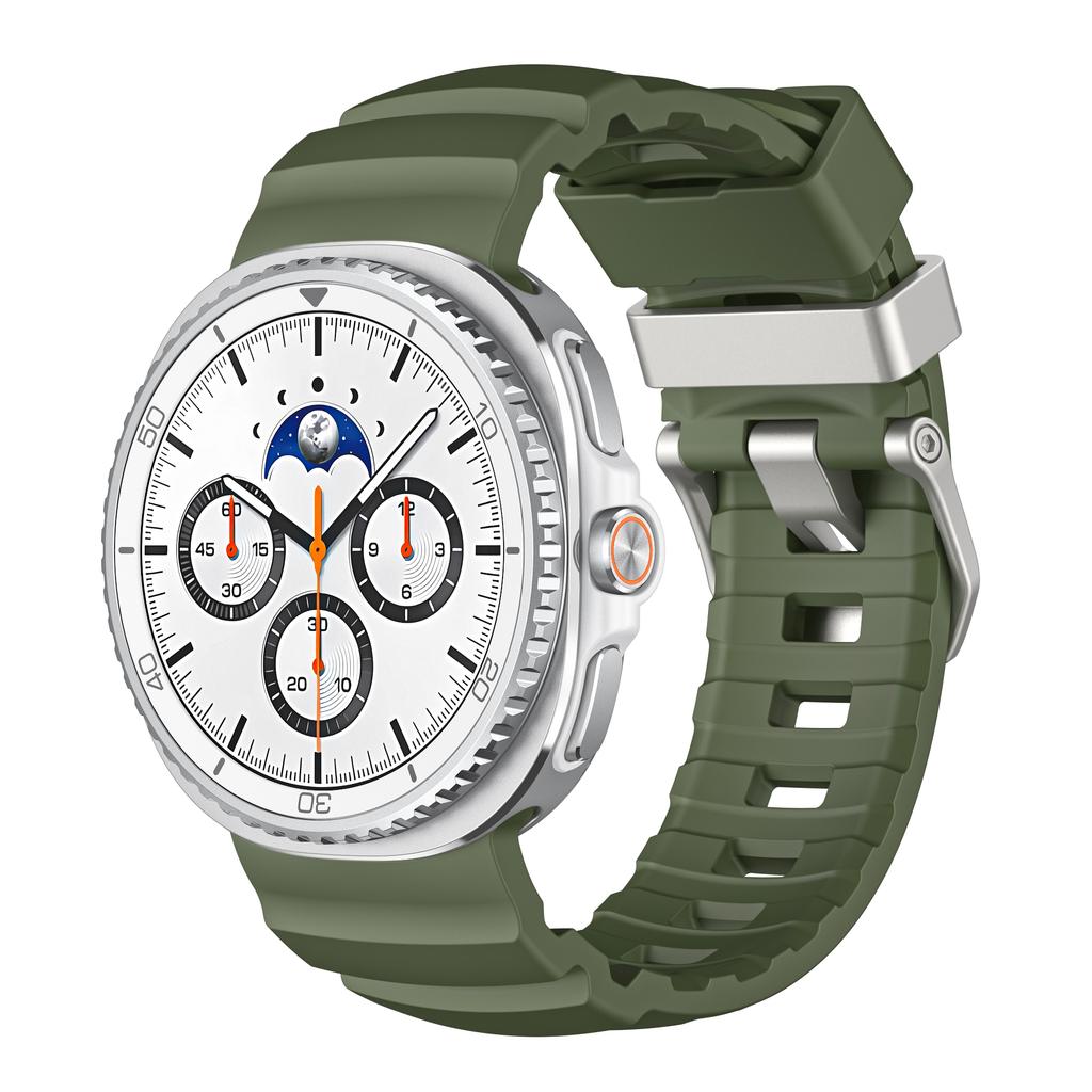 Силиконовый ремешок Trail для Samsung Galaxy Watch 8 44 мм 40 мм Спортивный браслет-ремень для Galaxy Watch 8 Classic 46 мм Оригинальный ремешок для часов