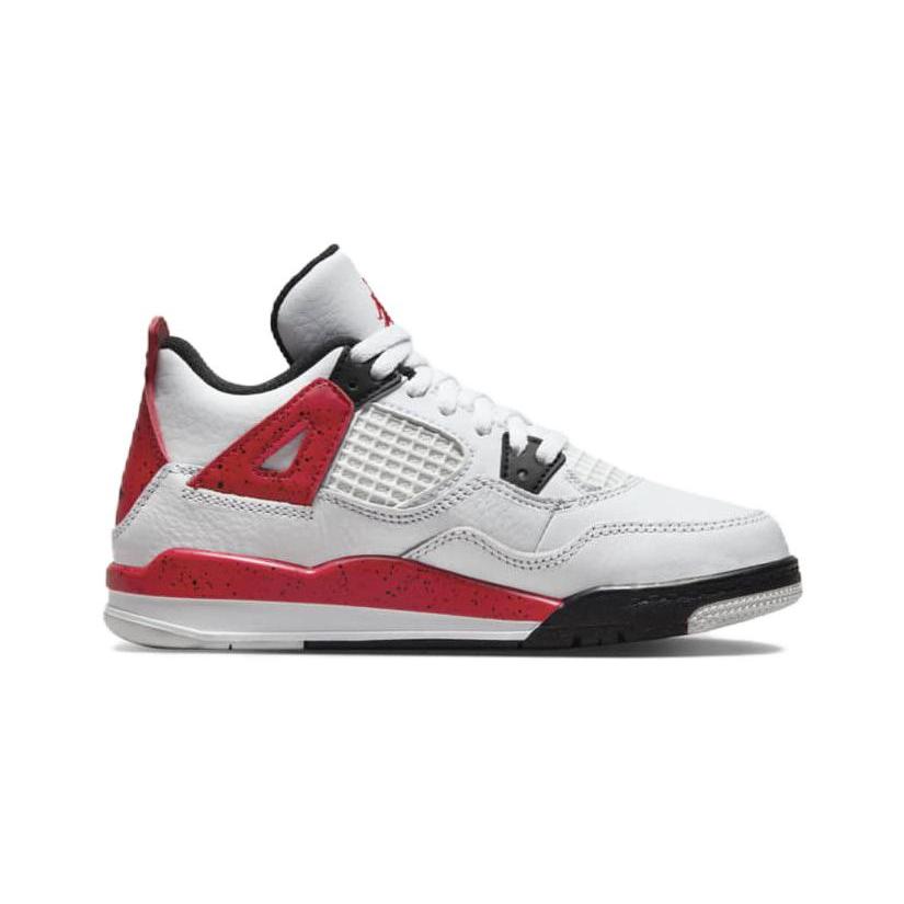 Jordan Детские кроссовки Air Jordan 4 "Red Cement" BQ7669-161