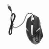 Wired USB Gaming Mouse 1000 DPI 3 Keys Ergonomic RGB Game Mouse for Office PC Laptop