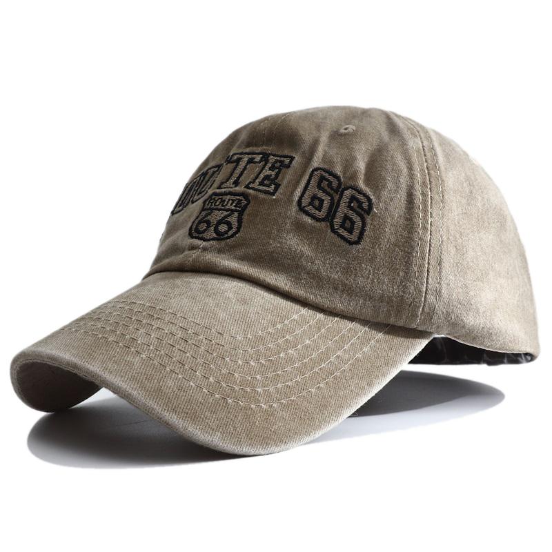Бейсболка с вышивкой буквы Route 66 Женская Мужская Модная Хлопковая Кепка Snapback Хип-хоп Тракер Кепки для Папы Уличные Солнцезащитные Кепки Gorras