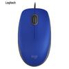 Logitech M110 Проводная бесшумная симметричная мышь
