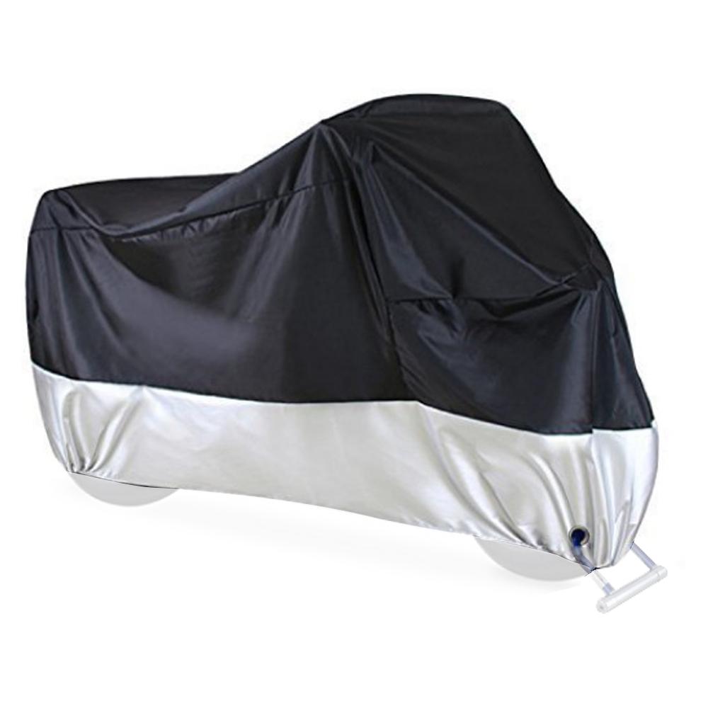 Motorcycle Cover Universal 190T Motorbike Protective Cover Rainproof & Sunproof & Dustproof with