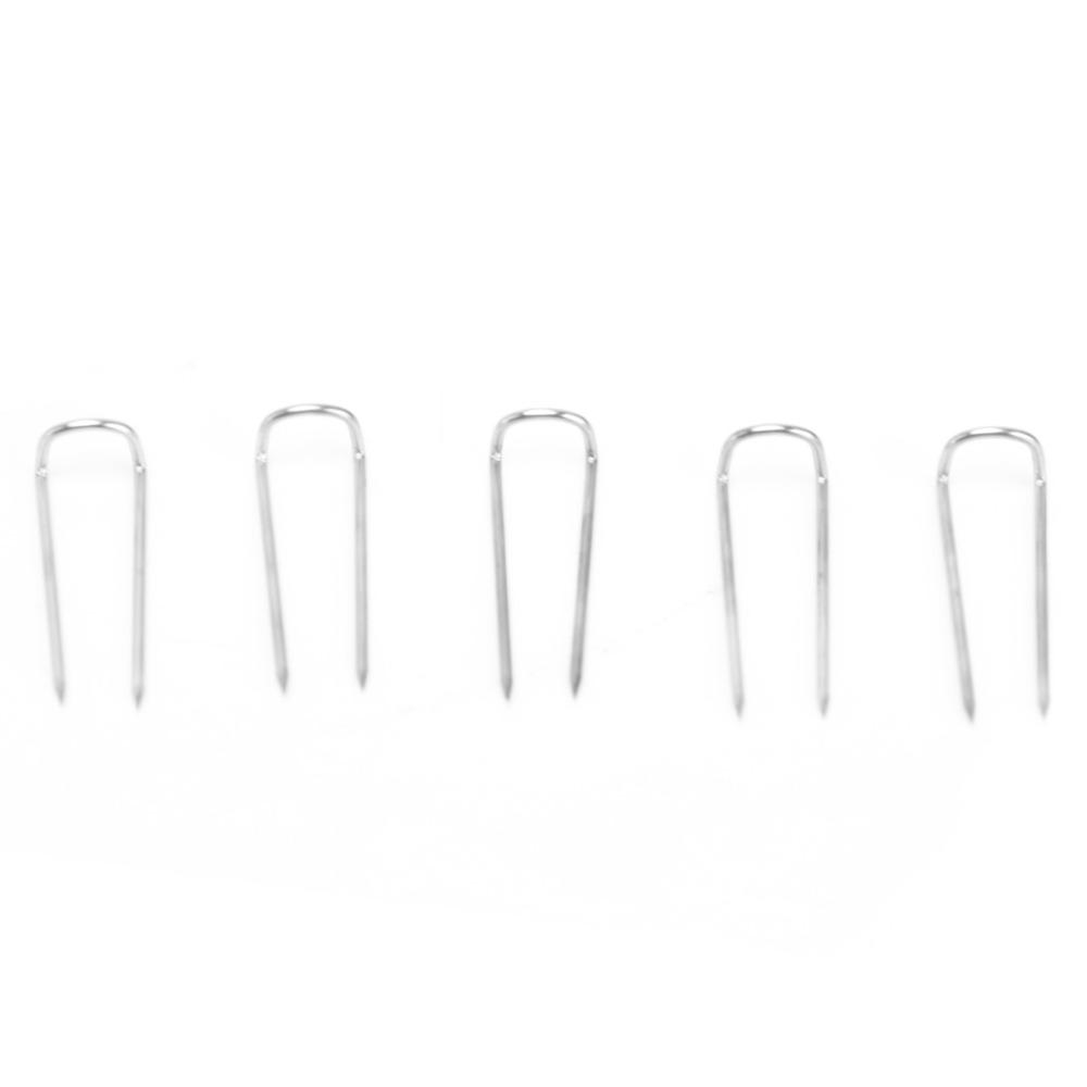 200Pcs Boxed packaging U-shaped Pins U-shaped design Fabric Fastening Pins  Fabric positioning work