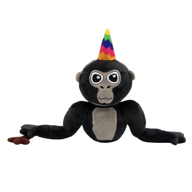 28Cm Gorilla Tag Plush Doll Colorful Gorilla Tag Monke Anime Plush Toys Soft Stuffed Animals Dolls Home Decoration Girls Gifts