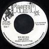 7-дюймовая пластинка HUGH GRIFFITHS Big We Big NONE Black Scorpio 1984 Ямайка Регги Ска Даб Б/у