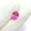 Красивый СЕРТИФИЦИРОВАННЫЙ 3,45 карата Овальной огранки Розовый Рубин Натуральный Свободный Драгоценный камень Размер кольца P-4750-Ra