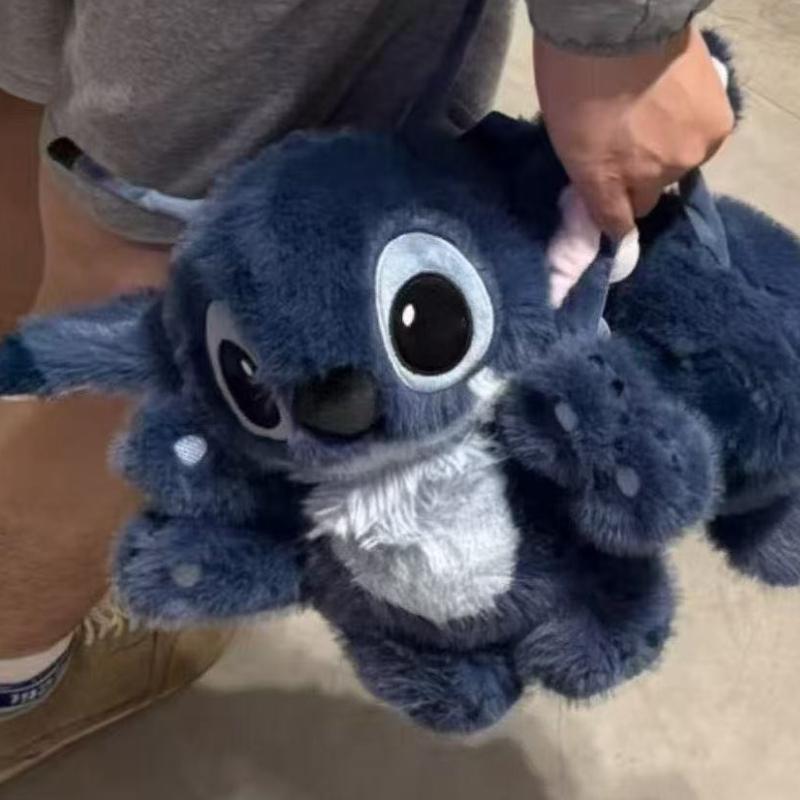 Горячая Распродажа Новая Плюшевая Кукла Стич Игрушка Милый Мультяшный Стич с Четырьмя Руками и Щупальцами Мягкие Игрушки Плюшевая Мягкая Кукла Игрушка Подарок