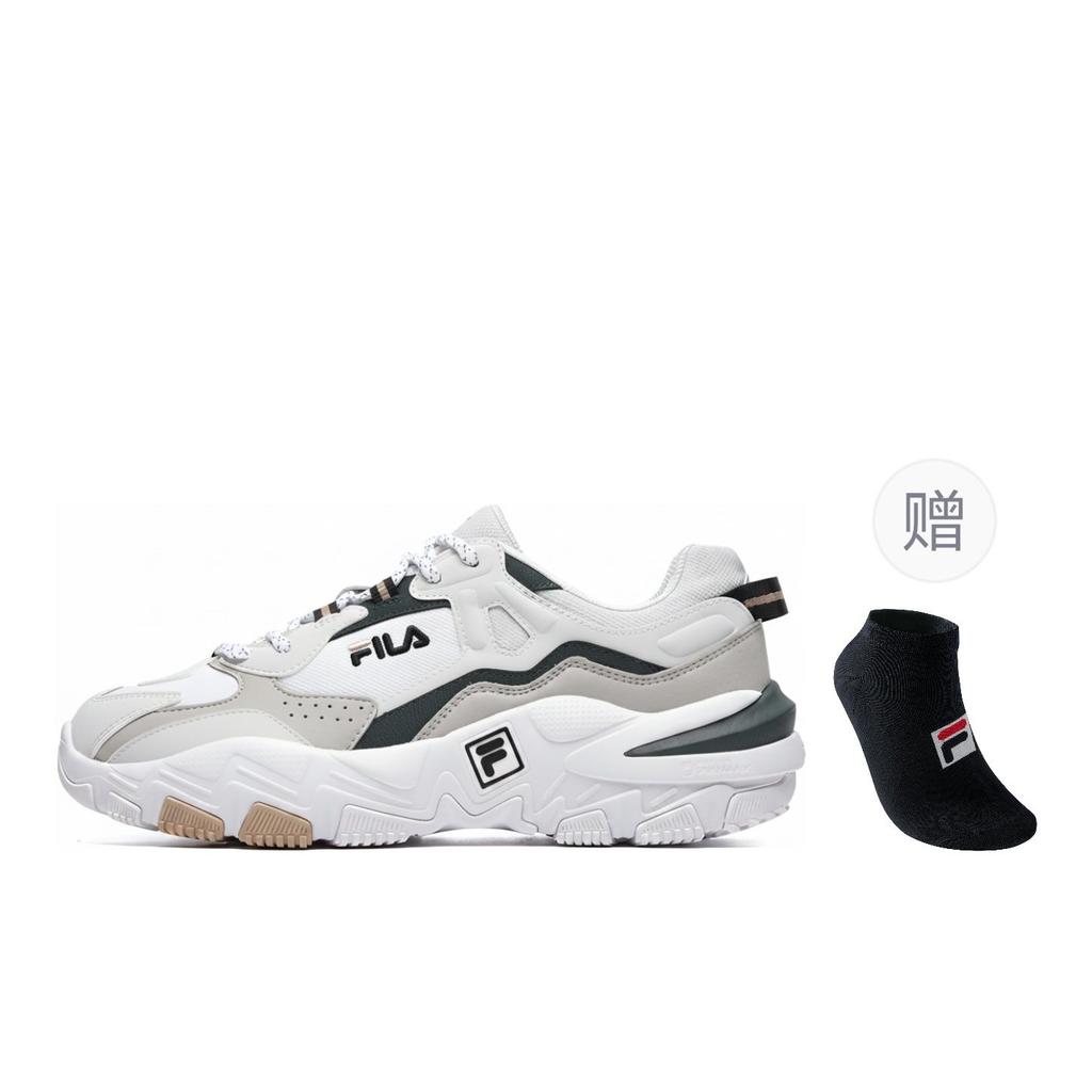 Fila Ravagement 2 Амортизация Устойчивость к истиранию Низкие Повседневная обувь Мужская Серо-белый F12M216132FNW