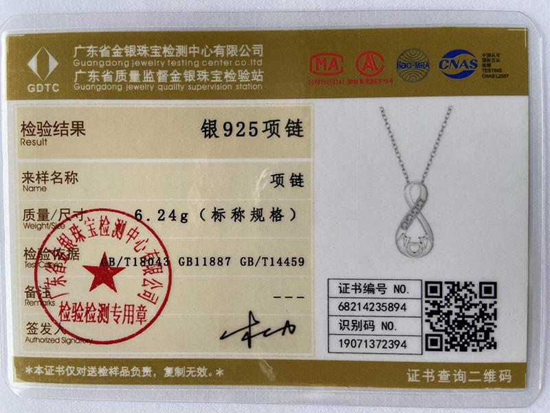 925 Sterling Silver Heart-shaped Zircon Pendant Necklace Fashionable Wedding Jewelry