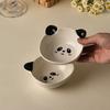 Симпатичная миска для варки яиц на пару в форме панды, емкость для макания объемом 160 мл, бытовые кухонные принадлежности