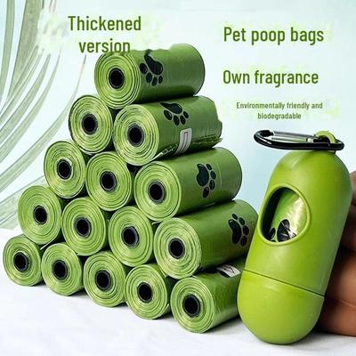 Экологичные биоразлагаемые мешки для сбора фекалий домашних животных и набор совков