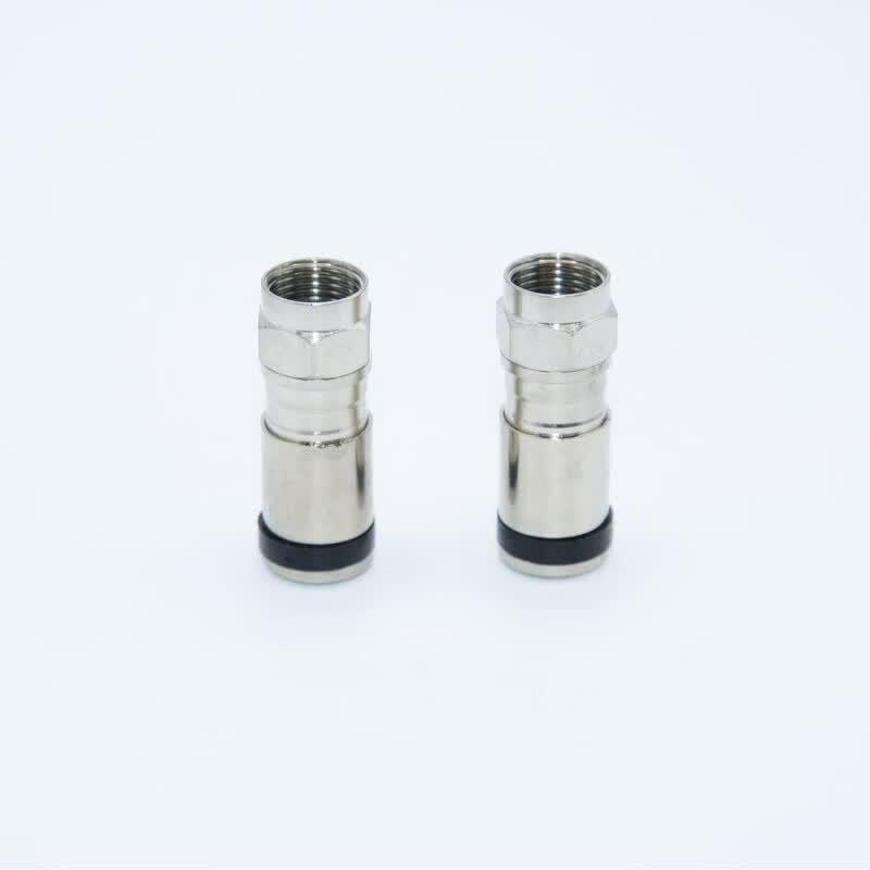 Всемедный компрессионный F-разъем для кабеля RG6 (10 шт.)