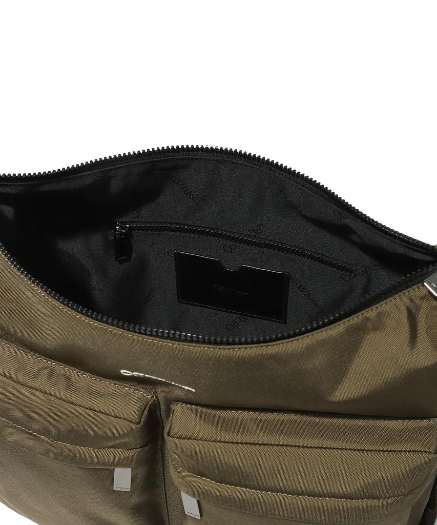 Off-White Pocket Shoulder Bag (Khaki)